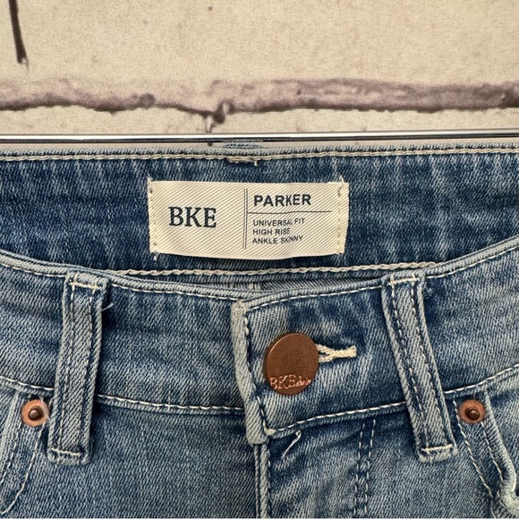 BKE Parker Ankle Skinny High Rise Jeans SZ 24 - Picture 5 of 6